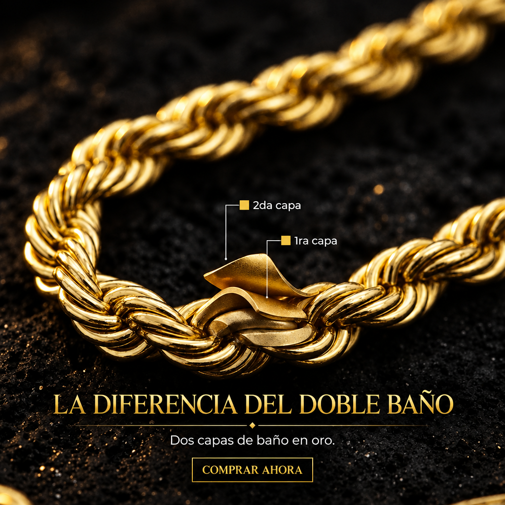 14K Cadena Crucifijo de Oro
