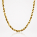 14K Cadena de Oro Torzal