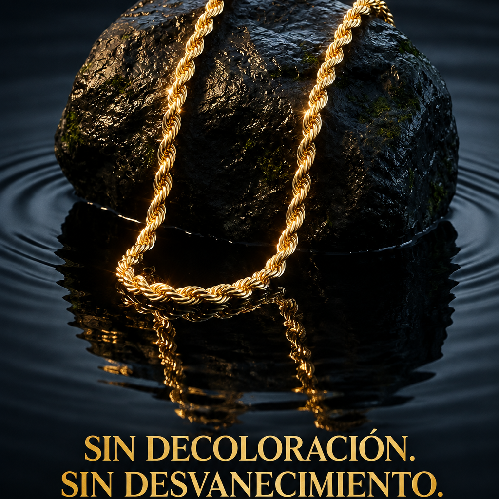 14K Cadena de Oro Torzal